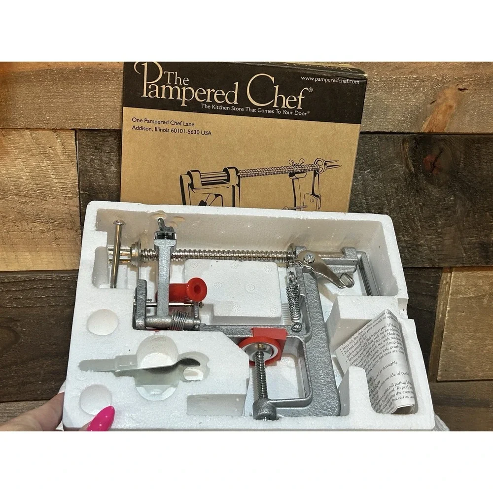 The Pampered‎ Chef Apple Peeler/Corer/Slicer 2430 C-Clamp Mount
